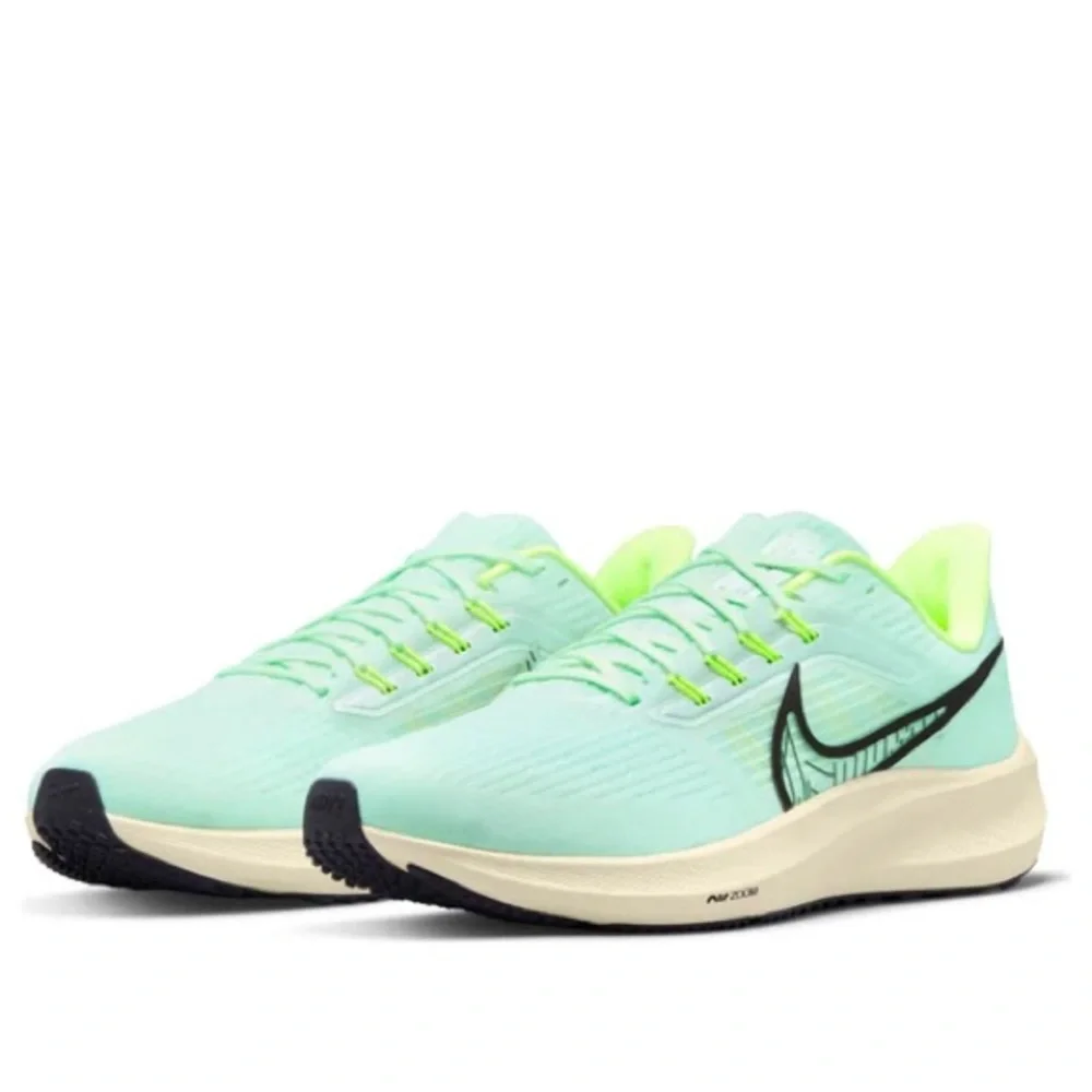 Nike women’s Air Zoom Pegasus 39 green purple walking running sneakers 10